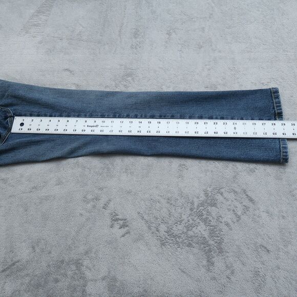 International Concepts Jeans Women's 10P Blue Mid-Rise Bootcut Denim 29" Inseam - Picture 15 of 15